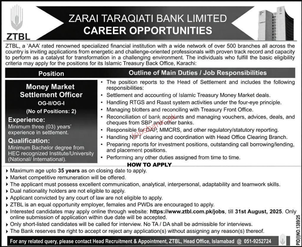 Zarai Taraqiati Bank Limited